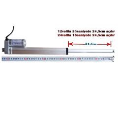 Lineer Aktüatör Motor 24v 250mm 10 Inch