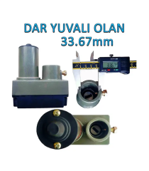 Teleskopik Asansör Kabin Kapı Motoru Enkodersiz 24v (60W)