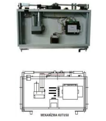 Teleskopik Asansör Kabin Kapı Motoru Enkodersiz 24v (60W)