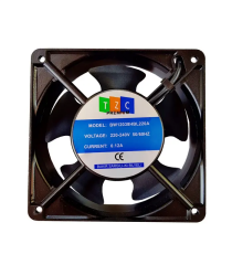 Kare Fan 120X120X38Mm 220V Metal Kasalı