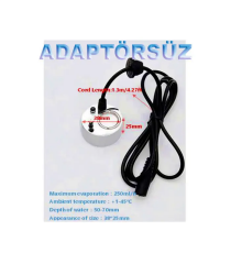 Nem Nozulu Ultrasonik Nem Cihazı (Adaptör Hariç)