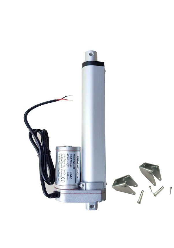Lineer Aktüatör Motor 12v-24v 15w 200mm (8 INCH)