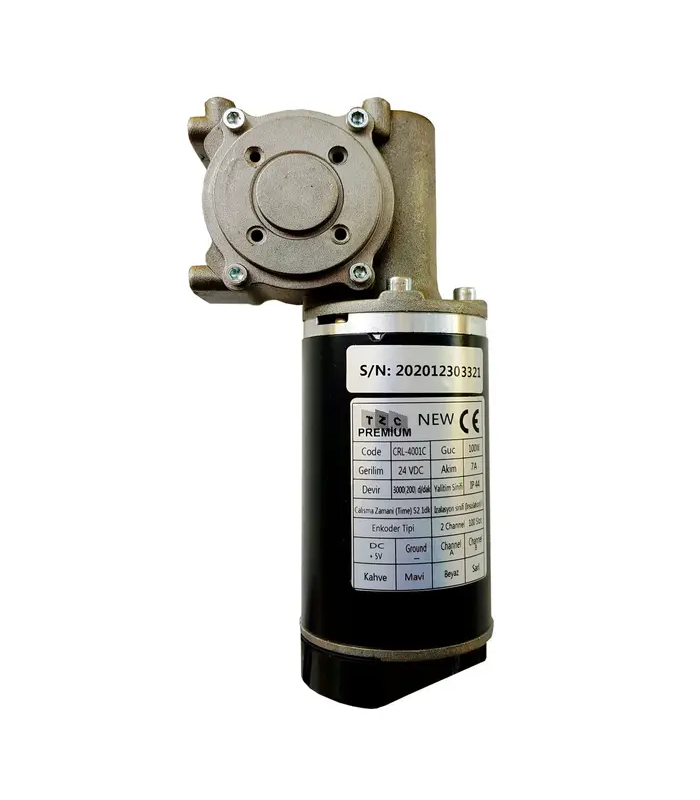 Asansör Kapı Motoru 12-24v 100W Enkodersiz