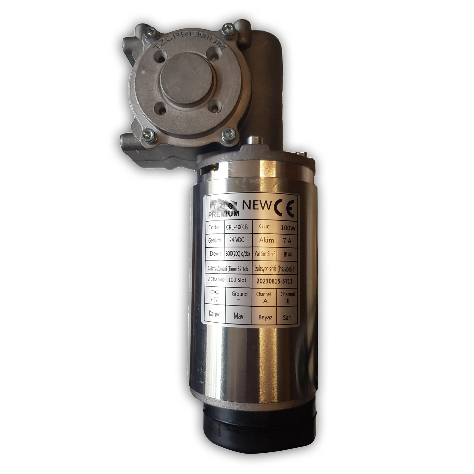 Asansör Kapı Motoru Enkoderli 100pulse 24V 100W