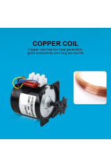 Kuluçka Çevirme Motoru 28W 7mm - 220 V - 100 kg (Kuluçka Motoru)