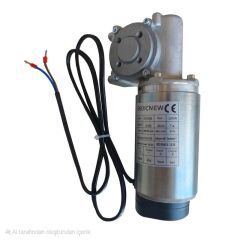 Bal Süzme Aktüatör Motoru Yüksek devirli 100W 24V-400 D/DK