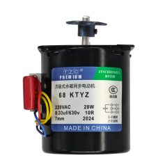 68 KTYZ 28w 10rpm 220v AC SENKRON MOTOR