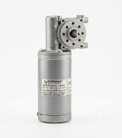 Bal Süzme Motoru Aktüatör Motoru 100W 12V 230 d/dk